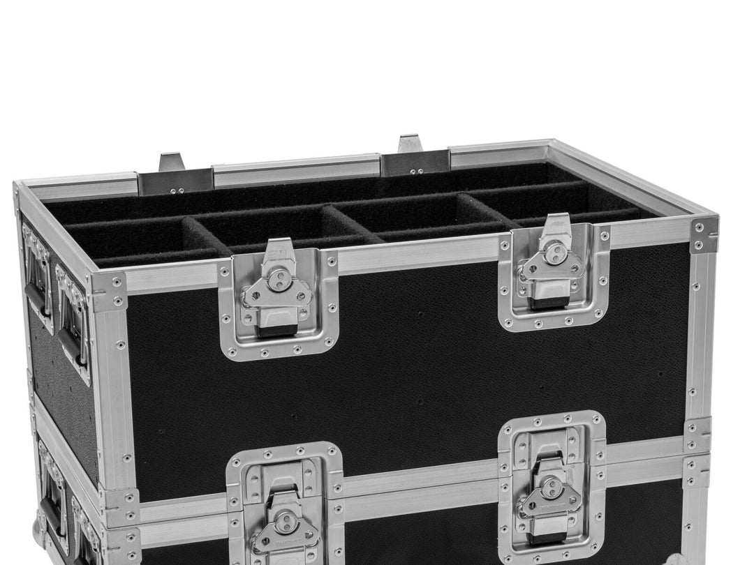 ROADINGER Flightcase Extension 8x SILENT PAR 6 QCL FLOOR för BAS-1