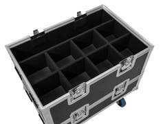 ROADINGER Flightcase Extension 8x SILENT PAR 6 QCL FLOOR för BAS-1