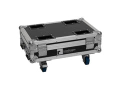 ROADINGER Flightcase 8x AKKU Mini IP UP-4 QCL Spot MK2 med laddningsfunktion