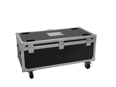 ROADINGER Flightcase 4x AKKU Multiflood IP 18x10W RGBW Wash CRMX med laddningsfunktion