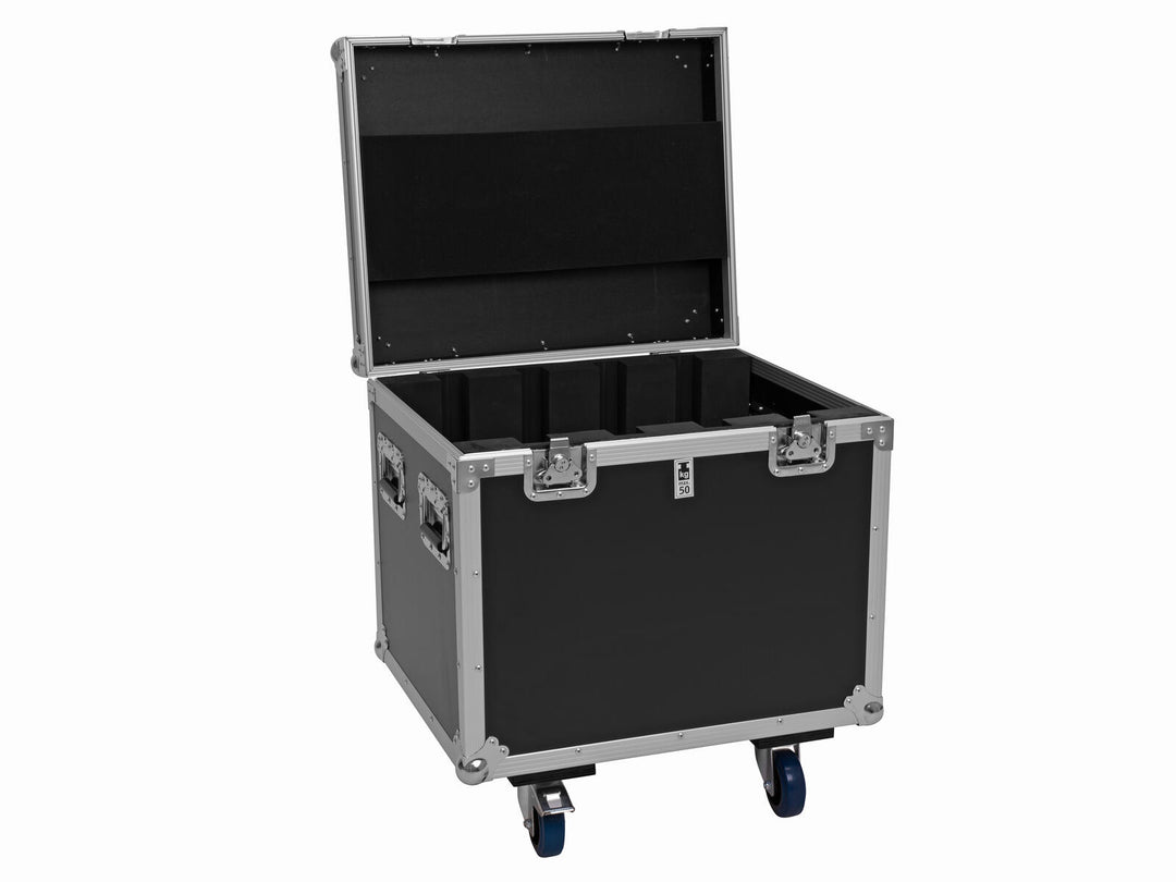 ROADINGER Flightcase 4x Pixel Matrix Panel 5x5 RGB/WW med hjul