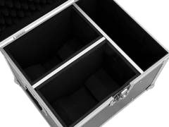 ROADINGER flightcase 2 x CAT-80 stråle Effect