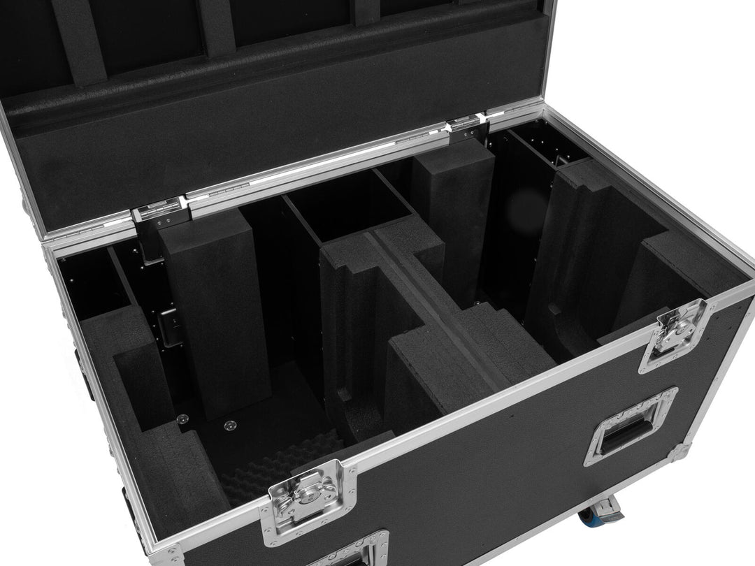 ROADINGER Flightcase Highline 2x DMH-380 med hjul