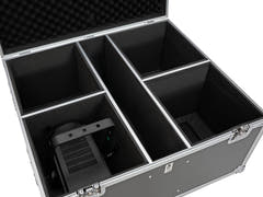 ROADINGER Flightcase 4x THA-100F MK3 med hjul