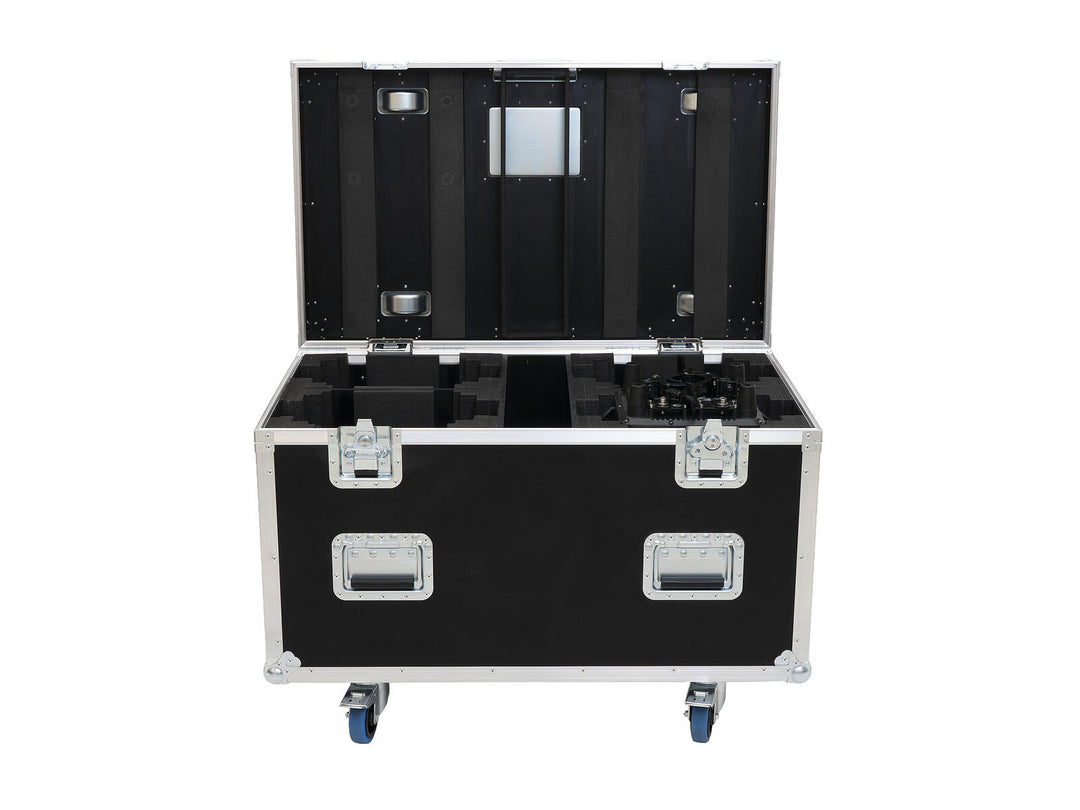 ROADINGER Flightcase HIGHLINE 4x LED IP TMH-H420 WASH