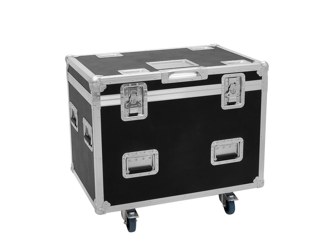 ROADINGER Flightcase HIGHLINE 4x LED IP TMH-S250/B250, med hjul