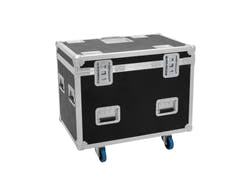 ROADINGER Flightcase HIGHLINE 4x LED IP TMH-S250/B250, med hjul