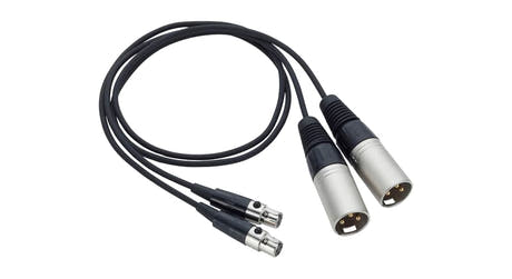 Zoom TXF-8 TA3 till XLR-kablar för F8