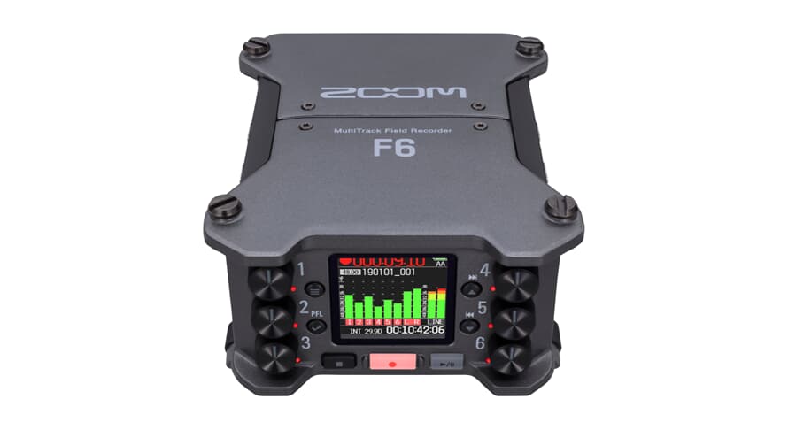 Zoom F6-inspelare