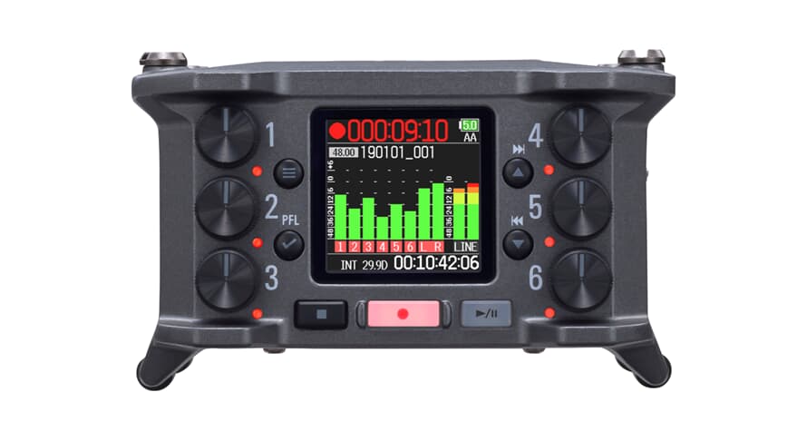 Zoom F6-inspelare
