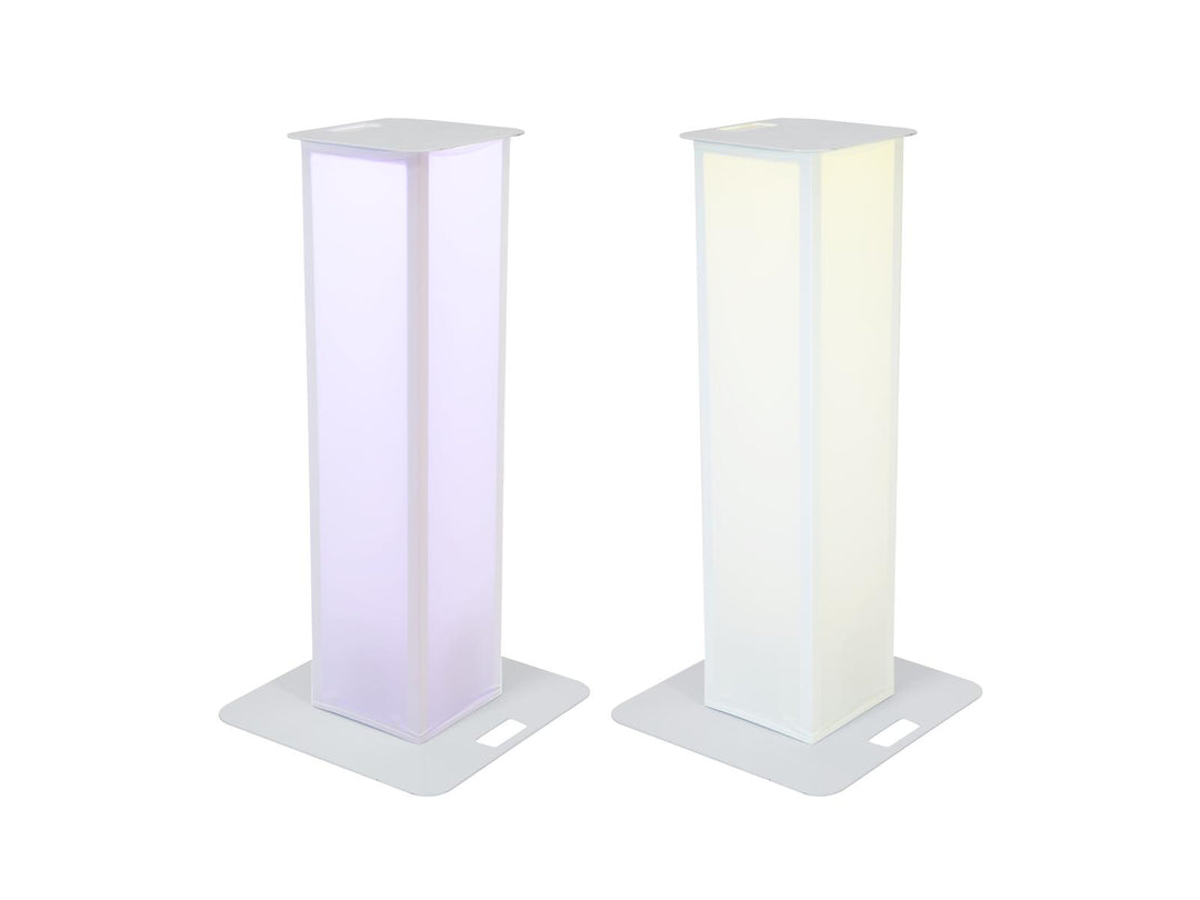 EUROLITE 2x Stage-stativ 150cm inkl. överdrag och väska, vit