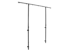 OMNITRONIC Set Compact Mobile DJ Stativ incl. Cover + Extension Frame