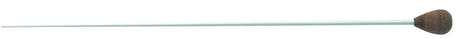 GEWA dirigentpinne i vit glasfiber, 45 cm, med korkhandtag