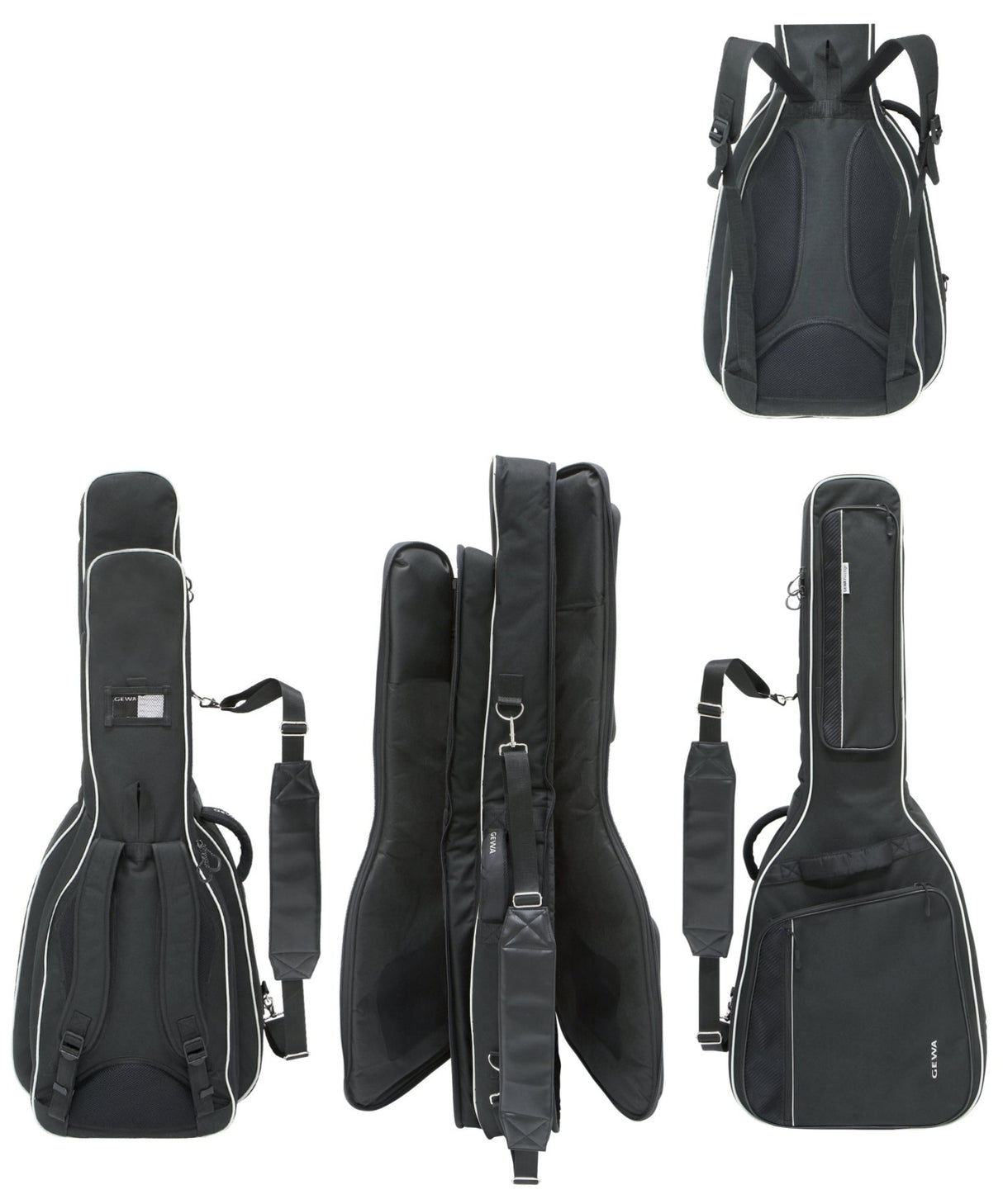 GEWA Gitarrer dubbel gigbag Prestige 25 - Akustisk/E-Guitar
