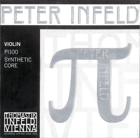 Thomastik-Infeld Fiolersträngar syntetkärna Peter Infeld - G silverlindad (PI04)
