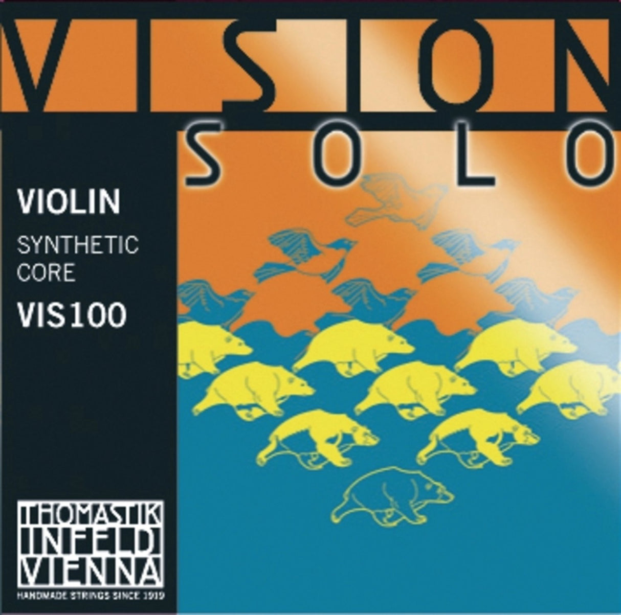 Thomastik-Infeld Fioler-strängar Vision solo - G silveromspunnen (VIS04)