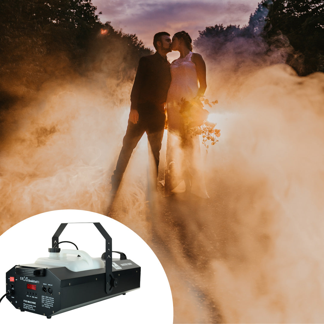 Firefog Master 3000 rökmaskin 3000 W med DMX och fjärrkontroll