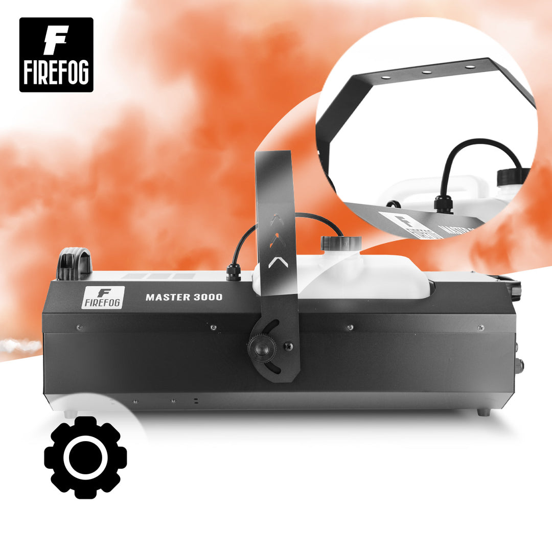 Firefog Master 3000 rökmaskin 3000 W med DMX och fjärrkontroll