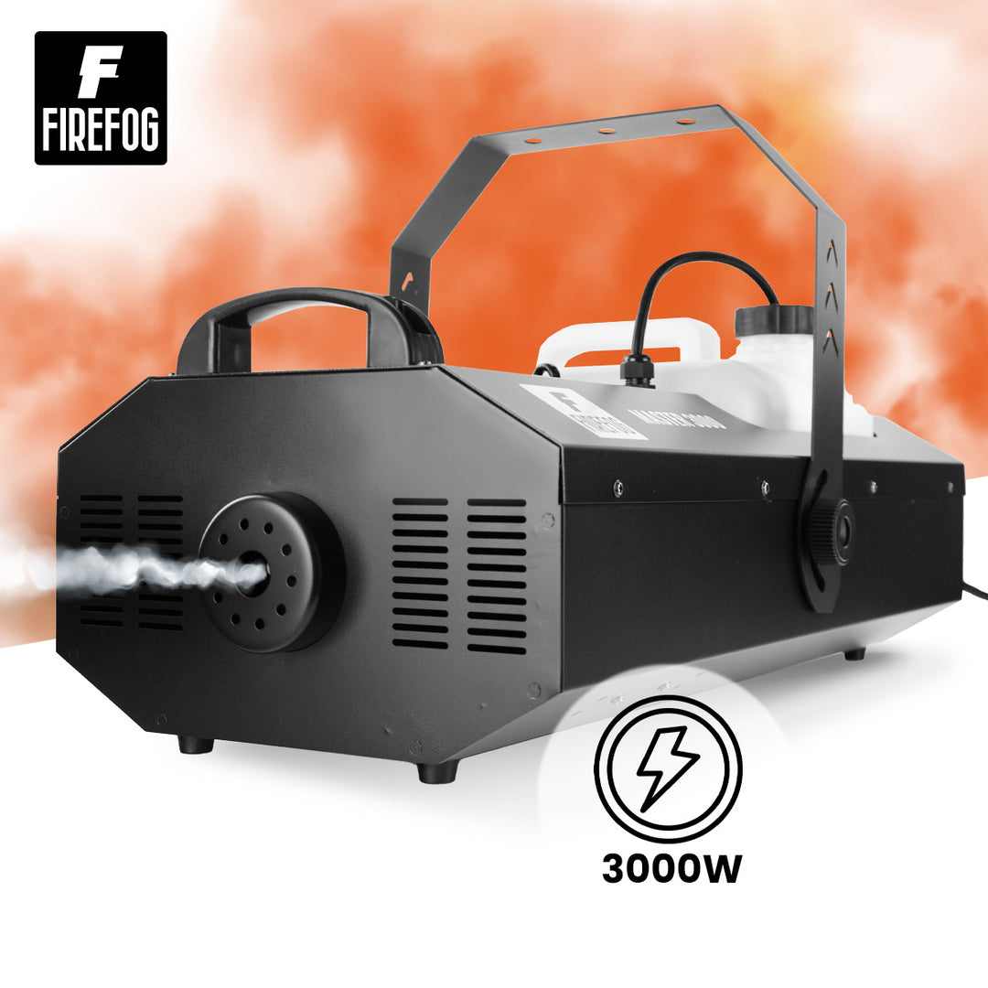 Firefog Master 3000 rökmaskin 3000 W med DMX och fjärrkontroll