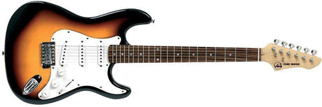 VGS RC-100 elgitarr, 3-Tone Sunburst