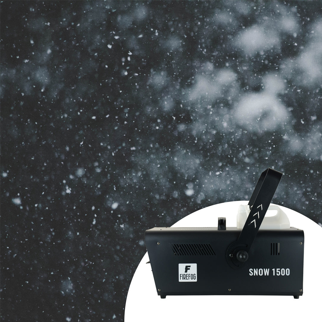 Firefog Snow1500 DMX snömaskiner 1500 W med fjärrkontroll