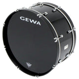 GEWA marschstortromme 26" x 14", svart, Remo-skinn