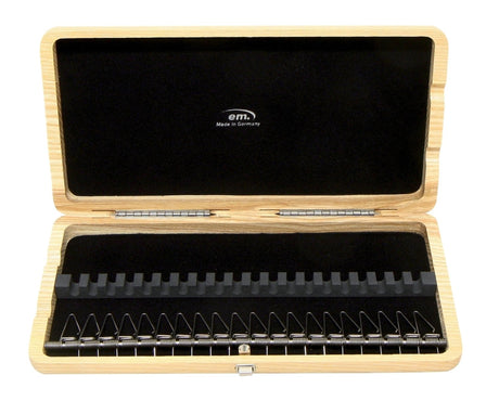 GEWA Rörbladsfodral Oboe 20 rör - Naturlig lackerad finish