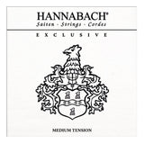 Hannabach Exclusive E6 bassträng till klassisk gitarr, medium tension
