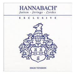 Hannabach strängar för klassisk gitarr Exclusive Serie High Tension - Exclusiv High Tension Set (EXCLHT)