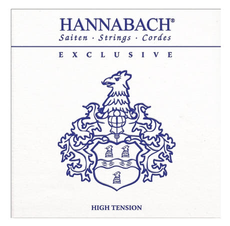 Hannabach-strängar för klassisk gitarr Exclusive Serie Hög spänning - Set med 3 bassträngar (EXCL7HT)