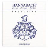 Hannabach-strängar för klassisk gitarr Exclusive Serie Hög spänning - Set med 3 bassträngar (EXCL7HT)