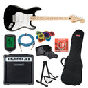 Fender Squier Affinity Stratocaster startpaket (Svart)