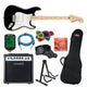 Fender Squier Affinity Stratocaster startpaket (Svart)