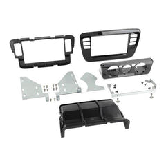2-DIN ram för Mii, Citigo och uppåt (Blank Black)