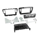 2-DIN ram för Mii, Citigo och uppåt (Blank Black)
