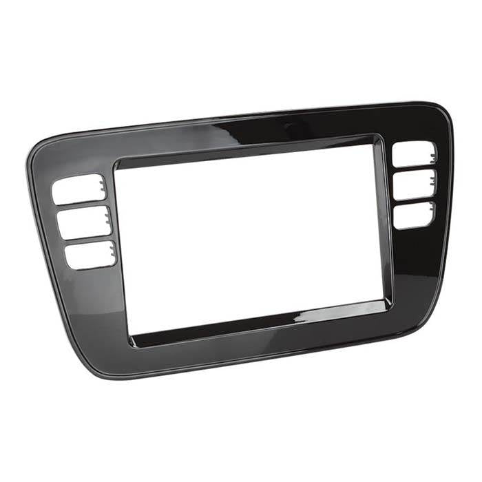 2-DIN ram för Mii, Citigo och uppåt (Blank Black)