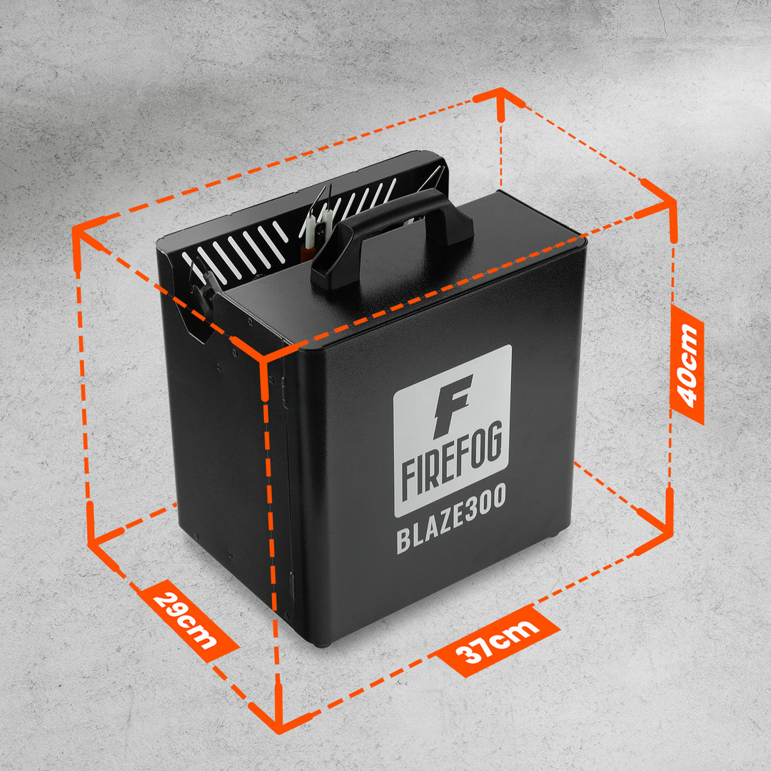 Firefog BLAZE300 flammmaskin med DMX