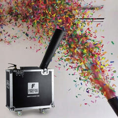 Firefog CANNON 1000+ CO2-konfettikanon i case