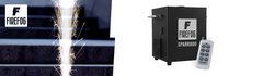 Firefog SPARK600 gnistmaskin med kalla gnistor och DMX