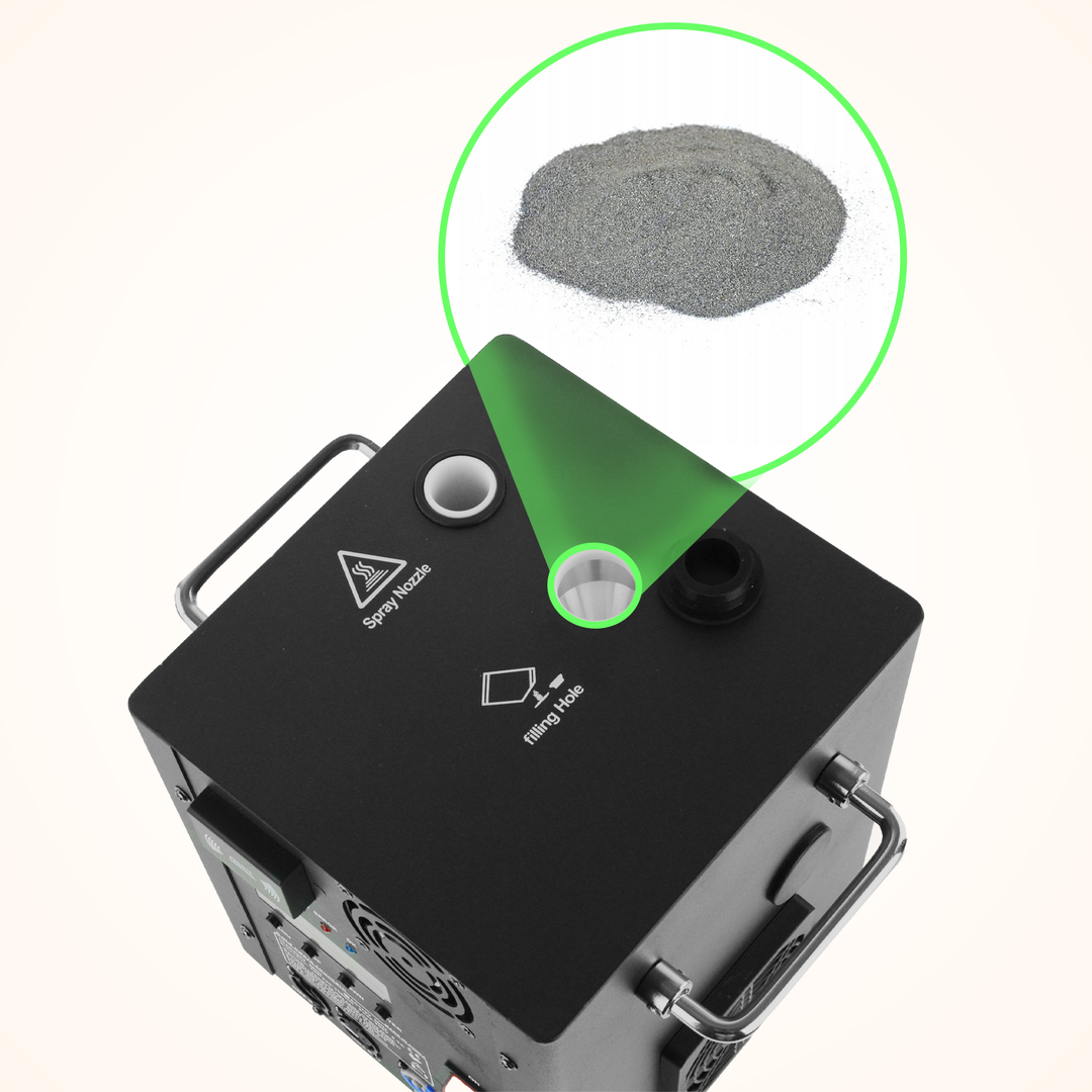 Firefog SPARK600 gnistmaskin, set med 2 maskiner och case