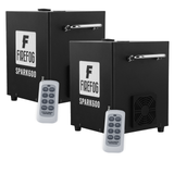 Firefog SPARK600 gnistmaskin, set med 2 maskiner och case