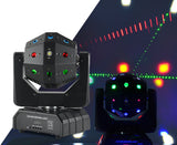 Firefog STARBALL movingheads med laser och strobe