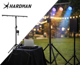 Hardman LS2 wind-up-ljusstativ, 1,6 till 2,8 m, 50 kg