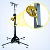 Hardman ST150 scentorn med vinsch, 1,75 till 4,3 m, 150 kg