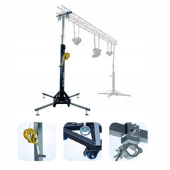 Hardman ST150 scentorn med vinsch, 1,75 till 4,3 m, 150 kg