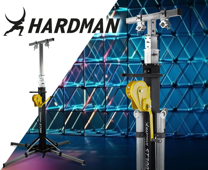 Hardman ST300 scentorn med vinsch, 2 till 5,5 m, 300 kg
