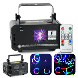 Firefog RGB disco laser 400 mW med DMX och fjärrkontroll