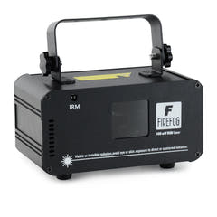 Firefog RGB disco laser 400 mW med DMX och fjärrkontroll
