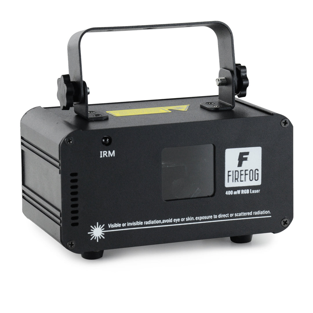 Firefog RGB disco laser 400 mW med DMX och fjärrkontroll