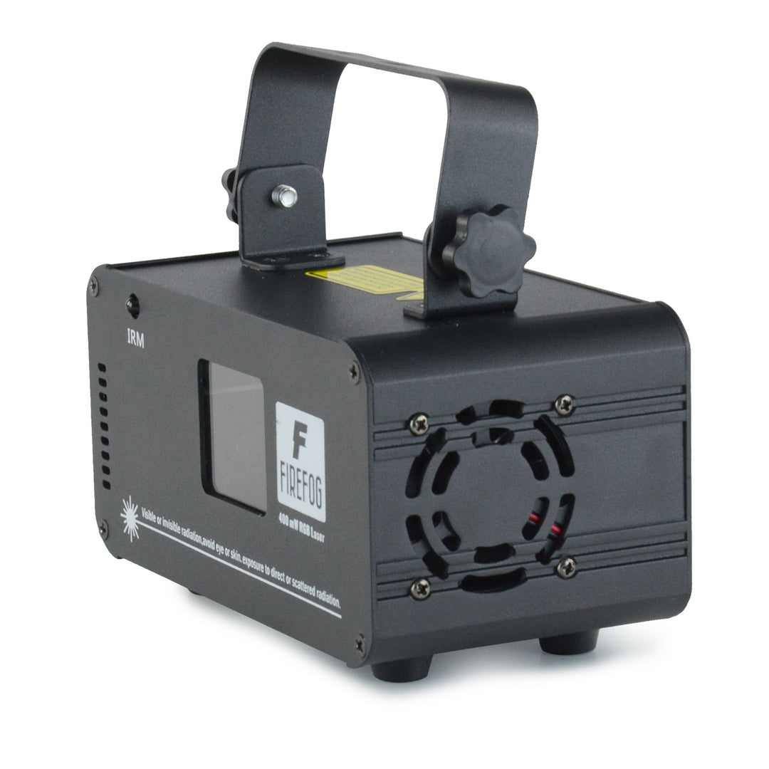 Firefog RGB disco laser 400 mW med DMX och fjärrkontroll